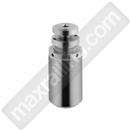 Връзка на спайдър към конструкция. Неръждаема стомана AISI 304. Сатенирана